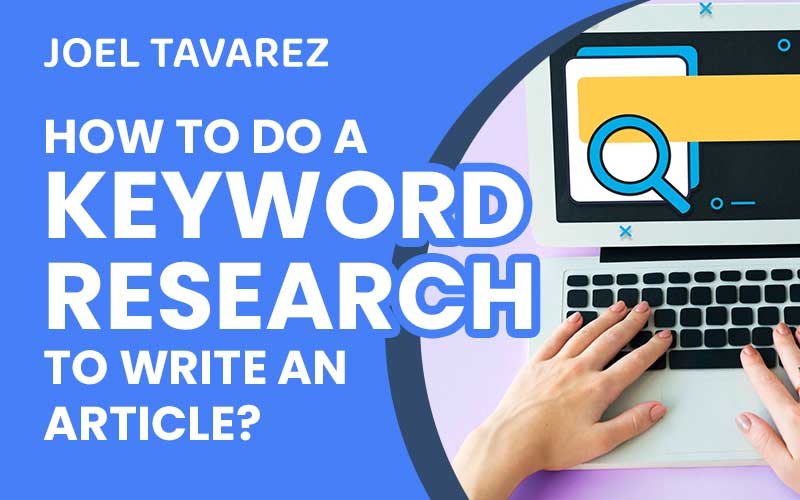 keyword research, how to do a keyword research, write an article